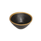 Thumbnail image #1 for G.E.T. Pottery Market B-81-BR Round Brown Melamine Side Salad/Soup/Bouillon Bowl, 8 oz, 5" Diameter x 2"H Case of 2 Dozen