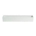 Thumbnail image #1 for G.E.T. Bugambilia COMP17-MOD Salad Bar Bowl, 6.3 qt., Rectangular Cast Aluminum with Resin Coating, 19-1/4"L x 11-1/2"W x 2-1/2"H