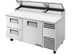 Thumbnail image #6 for True 67 3/8-Inch 2-Section Pizza Prep Table with 1 Door, 2 Drawers and Alternate Top