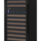 Thumbnail image #1 for Beverage Factory Allavino VSW71LD-2BL Commercial Wine Refrigerator, 172-Bottle, Dual Temperature Zones, 2-Section, Hinged Glass Door, Black