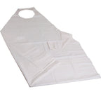 Thumbnail image #1 for AllPoints Foodservice Parts & Supplies 1331405 Dishwasher Apron, 45"L x 35"W, 7.5 mil Vinyl, White