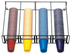Thumbnail image #3 for Adjustable 4-Section Wire Cup Dispenser Rack for 6 oz. to 46 oz. Cups