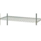 Thumbnail image #1 for 1880 Hospitality Focus Foodservice FF2124C Commercial Wire Shelf, 24"W x 21"D, Chrome, NSF Case of 4