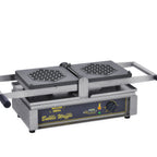 Thumbnail image #1 for Equipex LLC GES90 Commercial Electric Single Bubble Waffle Baker with Cast Iron Plates and Thermostatic Control