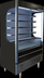 Thumbnail image #5 for Vuemax 52-Inch Black Open-Air Merchandiser Refrigerator with 5 Shelves