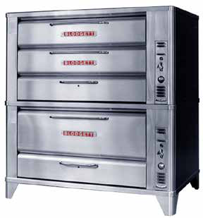 Product image #5 for Blodgett 981-951 Two-Section Three-Deck Gas Deck Oven with 42 x 32 Inch Deck Interiors
