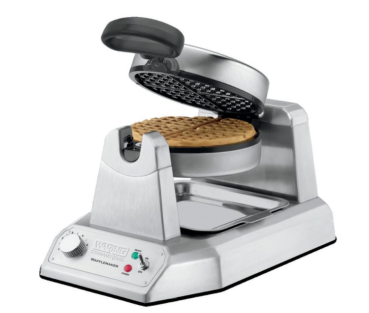 Product image #6 for Waring Single Countertop Classic Round Waffle Maker with Rotary Feature and Nonstick Plates