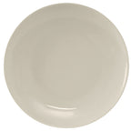 Thumbnail image #1 for Tuxton China Venice VEA-115 Ceramic Plate, 11-5/8 in, Round Coupe, American White/Eggshell 1 Dozen