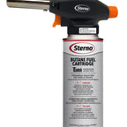 Thumbnail image #3 for Sterno 50218 Butane Culinary Torch with Piezo Ignition, Safety Lock, Anti-Flare Design, Automatic Shut-Off, and Adjustable Flame
