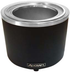 Thumbnail image #2 for Adcraft 11-Quart Round Countertop Food Cooker/Warmer, Matte Black Finish