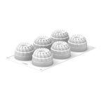Thumbnail image #2 for Louis Tellier US Silikomart PLEINCOEURROUND142 Round Silicone Baking Mold, 4.8 oz., 2.75" Dia. x 1.88"H Case of 10