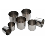 Thumbnail image #1 for Matfer Bourgeat 342478 Baba Mold, 6 oz., Stainless Steel, 2-1/2" Dia. x 2-1/2"H