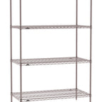 Thumbnail image #1 for Metro Super Erecta SE-3072K4-74-S4 Wire Stationary Starter Wire Shelving Unit, 72"W x 30"D x 74"H, 600 lb. capacity per shelf, 2000 lb. capacity per