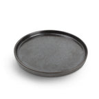 Thumbnail image #1 for Mikasa Hospitality (Lifetime Brands, Inc.) Chic 5314761 9-1/2-Inch Porcelain Coupe Plate, Black Verso Case of 20