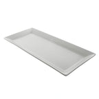 Thumbnail image #1 for Ten Strawberry Street Whittier WTR-7-15REC Rectangular Porcelain Platter, 7" x 15" Case of 12
