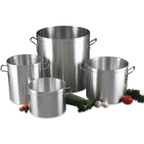 Thumbnail image #1 for Alegacy Foodservice Products Eagleware EW2512 12 qt Aluminum Stock Pot, 10 in Diameter, Without Cover