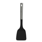 Thumbnail image #1 for Kadra Kitchenware Millvado M8573/C Turner, 13.5-Inch, Solid Black Nylon, Stainless Steel Handle Case of 6