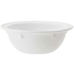 Thumbnail image #1 for G.E.T. Supermel DN-313-W Melamine Grapefruit Bowl, 13 oz, White, 5-3/4" Diameter Case of 4 Dozen