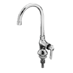 Thumbnail image #1 for Component Hardware Encore KL64-9102-SE1 Single Pantry Faucet, 6-Inch Stainless Steel Swivel Gooseneck Spout, Deck Mount, Ceramic Valve