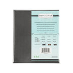 Thumbnail image #1 for CAC China MCC1-11GY Gray Faux Leather Menu Cover, 1-Panel Booklet, 8-1/2 x 11 Inch Case of 50