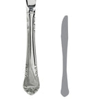 Thumbnail image #1 for Steelite International Folio, Fleur 5720SX042 Dinner Knife, 8-1/4", 13/0 Stainless Steel, Solid Handle Pack of 3 Dozen