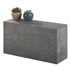 Thumbnail image #1 for Cal-Mil Ashwood 166-11-83 Rectangular Display Riser, Oak Wood, Gray Wash, 20"W x 7"D x 11"H