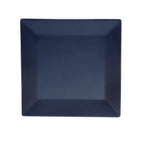 Thumbnail image #1 for CAC China Color Arts KC-16-CBU Square Ceramic Plate, 10 inch, Cobalt Blue 1 Dozen
