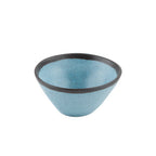 Thumbnail image #1 for G.E.T. GET B-80-GBL Melamine Salad/Soup Bowl, 8 oz, 5" Diameter, Speckled Blue Case of 2 Dozen