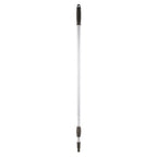 Thumbnail image #1 for AllPoints Foodservice Parts & Supplies 1591062 Window Squeegee Extender Handle, 39-1/4" to 72", Aluminum, Black Rubber Grip