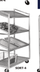 Thumbnail image #8 for Channel Manufacturing SORT-4 Slanted Aluminum Display Rack with 4 Removable Wire Shelves