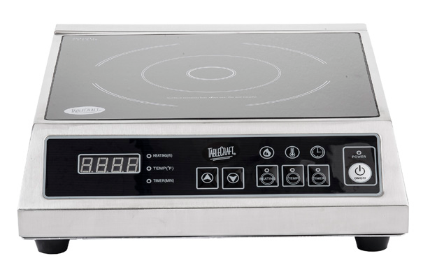 Product image #6 for TableCraft Portable Countertop Single Burner Induction Cooktop, 1.8 kW, 120V