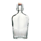 Thumbnail image #1 for Steelite International Bormioli Rocco 4953Q676 Pocket Flask Swing Bottle, 8.5 oz, Soda Lime Glass