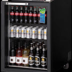 Thumbnail image #5 for Everest Refrigeration EBB23G One-Section Back Bar Refrigerator, 23.5-Inch Wide, 8.0 Cu. Ft., Locking Glass Door, Stainless Steel Top