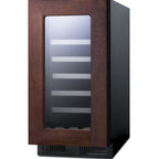 Thumbnail image #2 for Summit Commercial Summit Appliance CL18WCPNR Undercounter Wine Cooler, 3.25 cu. ft., Black, ADA-Compliant