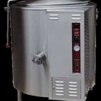 Thumbnail image #5 for Crown GL-40FE 40 Gallon Full-Jacket Gas Stationary Steam Kettle with Tri-Legs