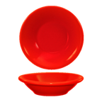 Thumbnail image #1 for International Tableware Cancun CAN-11-CR Round Ceramic Fruit Bowl, 5 oz, 4-3/4" Diameter, Crimson Red Case of 3 Dozen