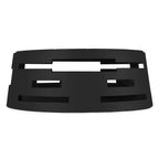 Thumbnail image #1 for Eastern Tabletop 32279MB Round All-in-One Chafer Stand, 18-3/4 in Dia. x 7 in H, Black-Coated 18/10 Stainless Steel