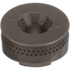 Thumbnail image #1 for AllPoints Foodservice Parts & Supplies 241125 Cast Iron Burner Head, 4 in Diameter, 2-7/8 in Mounting Centers, 1/4-20 Threaded Holes