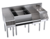 Thumbnail image #6 for Royal Series 60-Inch Underbar Ice Bin/Cocktail Station with 24-Inch Ice Bin, Blender Station, Liquor Display, and 10-Circuit Cold Plate