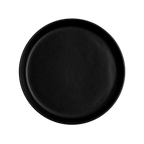 Thumbnail image #1 for Cardinal Reflections Onyx by Santa Anita FP246 Stoneware Gourmet Plate, Round, 7.88-Inch Diameter 1 Dozen