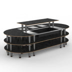 Thumbnail image #1 for Steelite International Mogogo, Modular MGCMLD19MSXF Mixed-Material Market Stand
