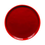 Thumbnail image #1 for G.E.T. Maya - EGS DG91R-RG 9-Inch Round Coupe Melamine Plate, Red Case of 6