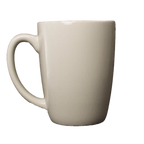 Thumbnail image #1 for International Tableware 8481-01 12 oz American White China Coffee Mug with Handle Case of 3 Dozen