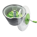 Thumbnail image #1 for Matfer Bourgeat 215582 Manual Salad Spinner, 2-1/2 Gallon, 14-3/4 in Diameter, Plastic