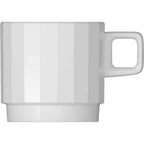 Thumbnail image #1 for Libbey Edge by Bauscher 676522512000000 Porcelain Coffee & Tea Cup, 8.5 oz, Stackable