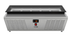 Thumbnail image #6 for KoolMore 39-Inch Countertop 5-Pan Ice Cream Display Freezer with Glass Top