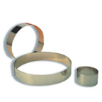 Thumbnail image #1 for Matfer Bourgeat 371404 Mousse Ring, 4-3/4" ID x 1-3/4"H, Round, Bottomless, Stainless Steel
