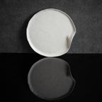 Thumbnail image #1 for 1880 Hospitality Lek L1160000155 Round White Stoneware Plate, 11" 1 Dozen