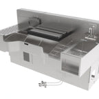 Thumbnail image #1 for Perlick Bartender's Cockpit™ PCE68-C-MB Preconfigured Cocktail Station, 68"W, Stainless Steel, Single-Compartment Sink