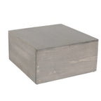 Thumbnail image #1 for Cal-Mil Aspen 432-6-110 Buffet Riser, 12" x 12" x 6"H, Square, Gray-Washed Pine Wood